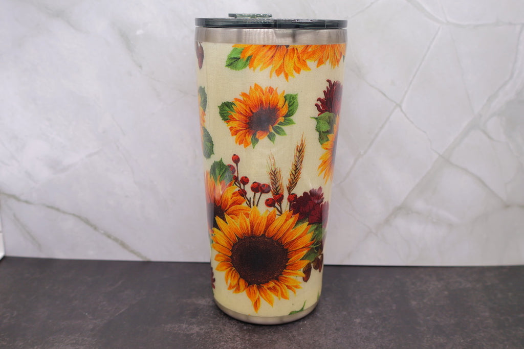 Sunflower Harvest Tumbler — 20 oz