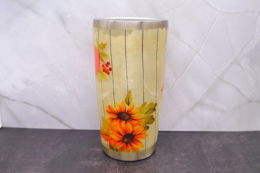 Sunflower Shiplap Tumbler — 20 oz (Misfit)