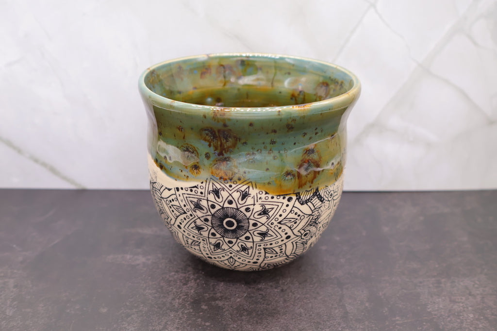 Mandala Bowl — 16 oz