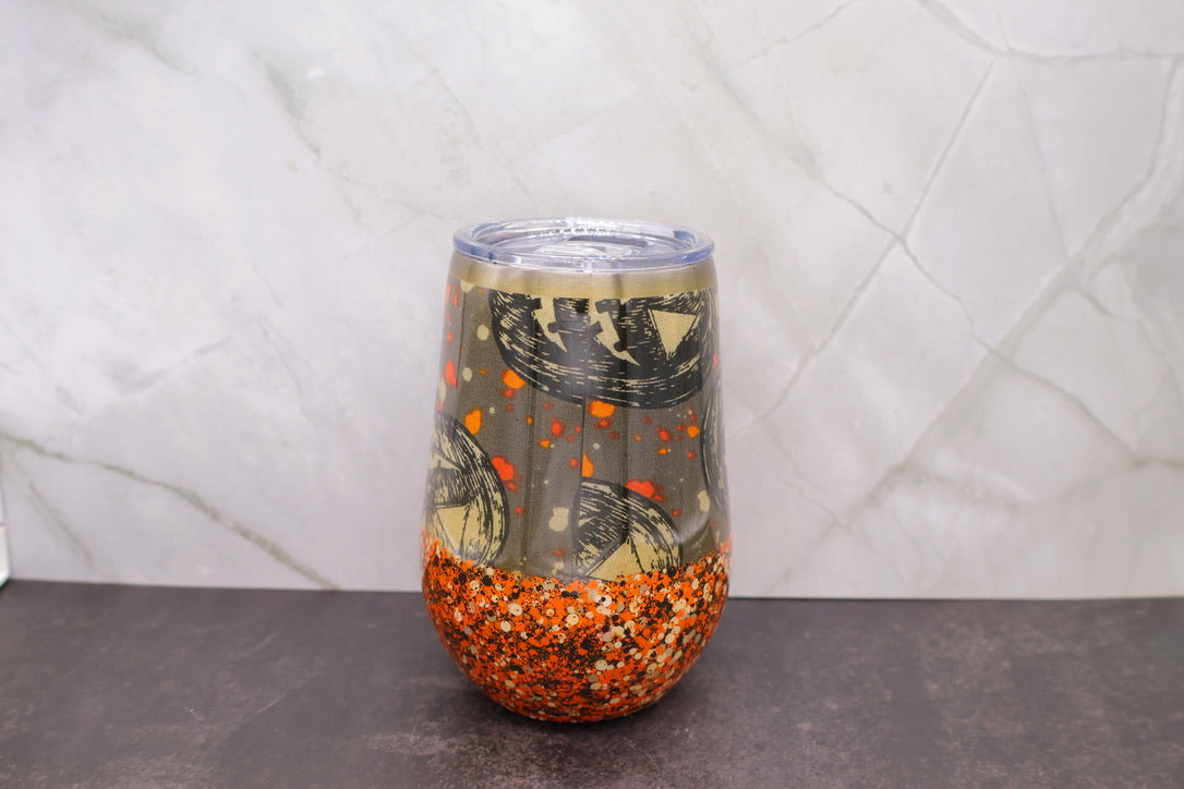 Sketched Pumpkin Stemless — 12 oz