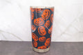 Halftone Jack-o'-Lantern Tumbler — 20 oz
