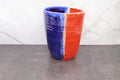 Split Cobalt & Red Tumbler — Misfit