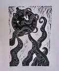Best is Yet to Come — Linocut
