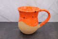 Poppy Orange Speckled Mug — 12 oz