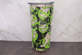 Slime Green Ghosts Tumbler — 20 oz
