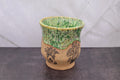 Lime Speckled Planter — 3.5 in