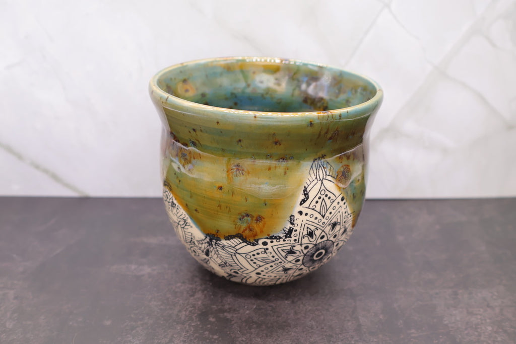 Mandala Bowl — 16 oz