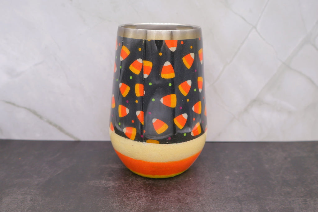 Candy Corn Stemless — 12 oz