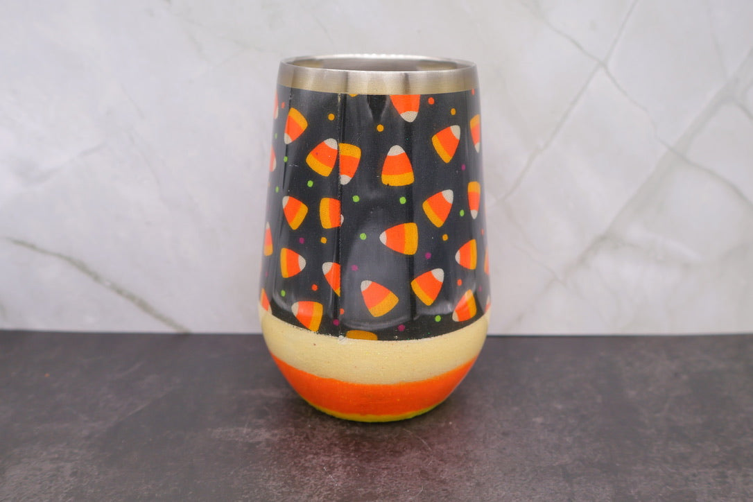 Candy Corn Stemless — 12 oz