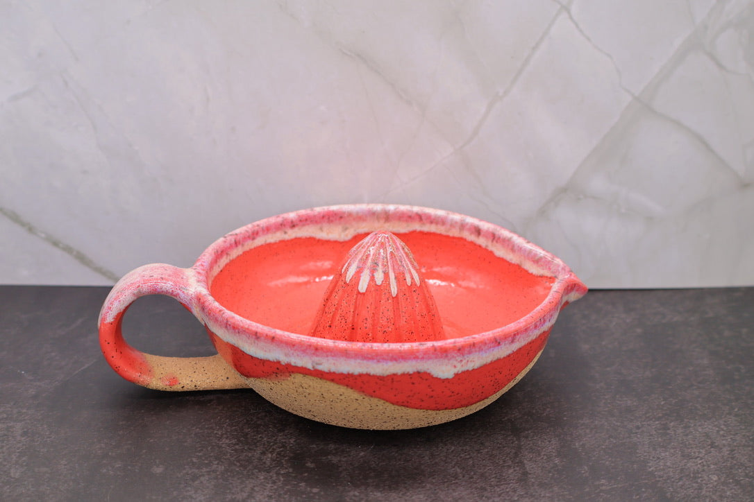 Coral Blossom Citrus Juicer
